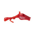 Emergency Whistle W/Attached Lanyard (Imprinted)